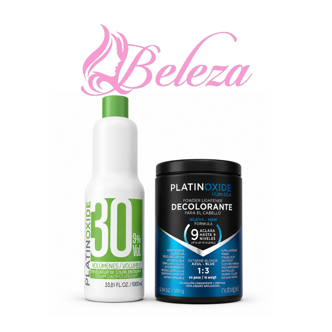Kit Decolorante + Peroxido Planinoxide 350g